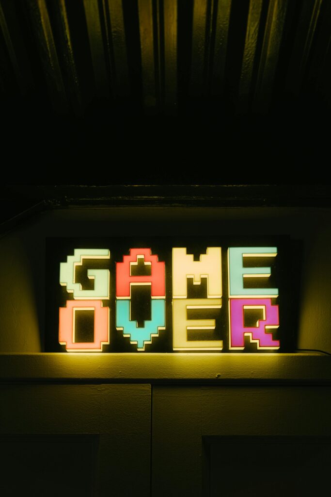 game over 이미지